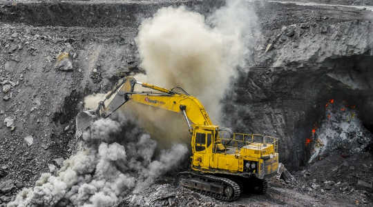 Coal mining in India, the world’s second biggest consumer of the fuel. Image: TripodStories-AB via Wikimedia Commons