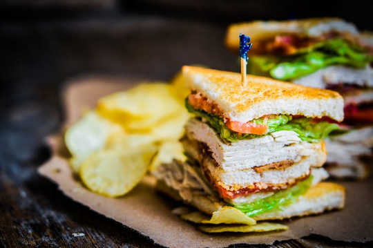 The club sandwich: A perfect blend of elegance and blandness. Alena Haurylik