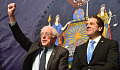 New York Governor Andrew Cuomo Alongside Bernie Sanders Announce Free Tuition Plan