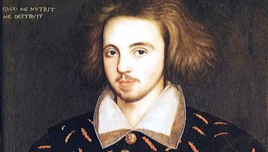A possible portrait of Christopher Marlowe. (Credit: Anonymous via Wikimedia Commons)