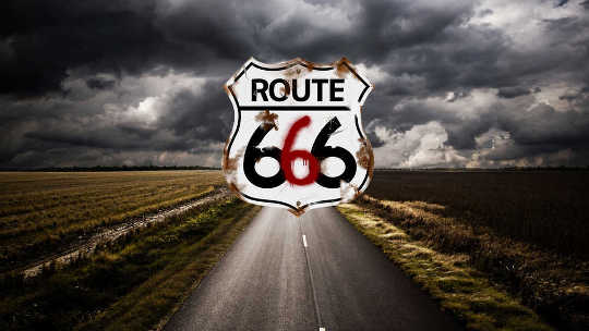 Rolling Down Route 666 Until The Dawn Arrives