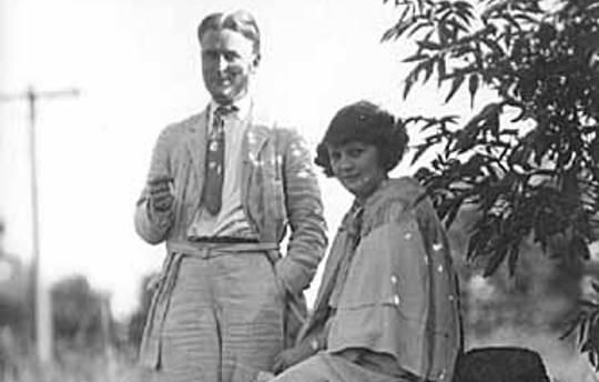 F. Scott Fitzgerald and wife, Zelda