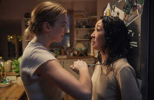 Jodie Comer plays a psychopath in Killing Eve. (how to tell if you are dating a psychopath)