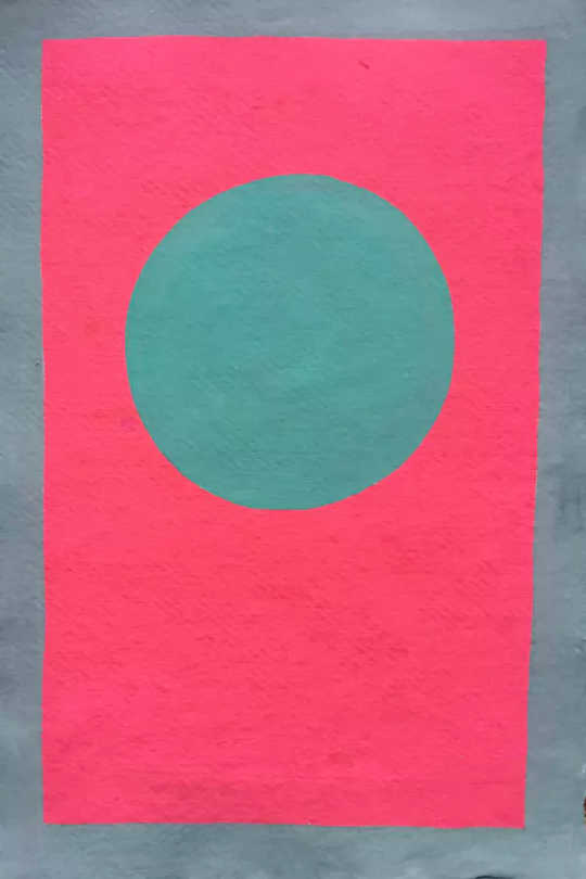Circle, gouache on paper, 2015. (the surprising reasons we love art)