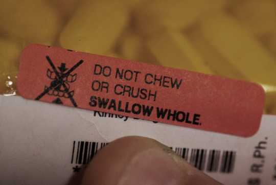 Is It OK To Chew Or Crush Your Medicine?