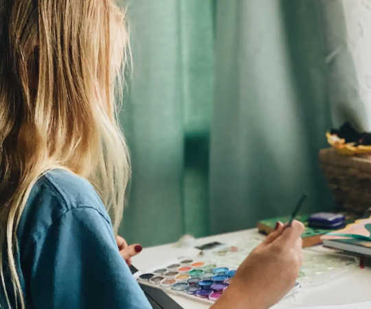 A creative outlet can help children manage emotions.