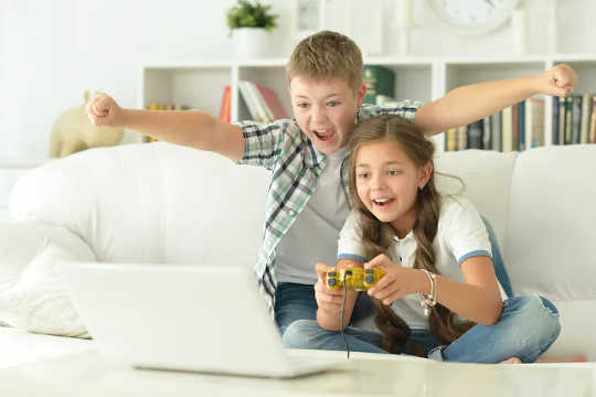 Playing video games didn’t have the same association with lower scores as more passive screen time.