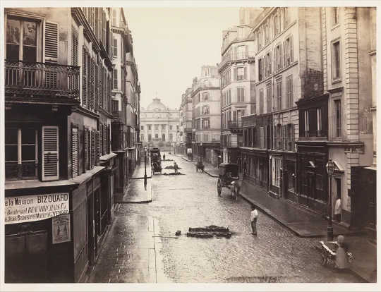 Charles Marville, [Rue de Constantine],about 1865. 