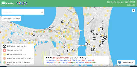 BusMap uses government data to help people avoid COVID-19 hotspots in Danang (good news stories from vietnam s second wave from dragon fruit burgers to mask atms)