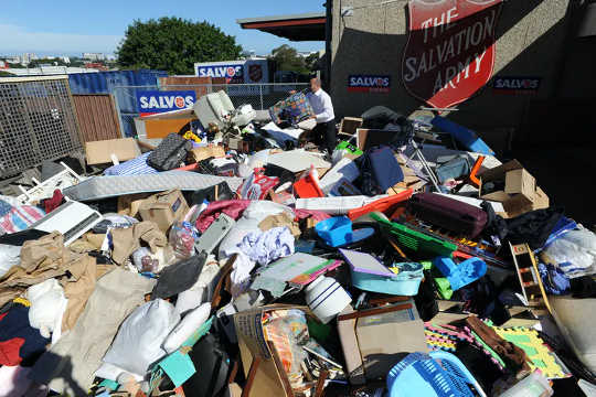 Unwanted Christmas presents can pile up in landfill and at charity stores.