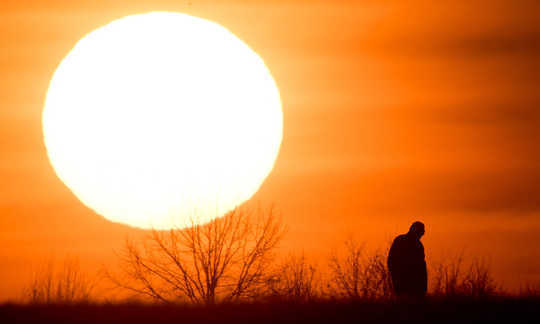 Behold The Power Of The Sun, At Its Peak On Winter Solstice