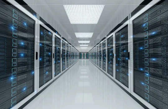 Data stored online is saved on servers, which have a large carbon footprint.