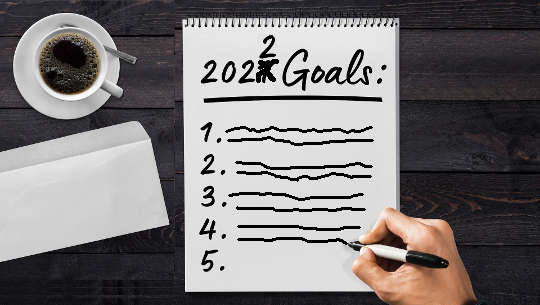 2021 goals list being updated for 2022