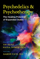 book cover: Psychedelics and Psychotherapy, edited by Tim Read and Maria Papaspyrou.
