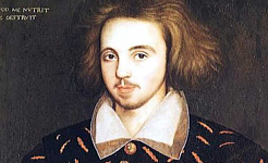 A possible portrait of Christopher Marlowe. (Credit: Anonymous via Wikimedia Commons)